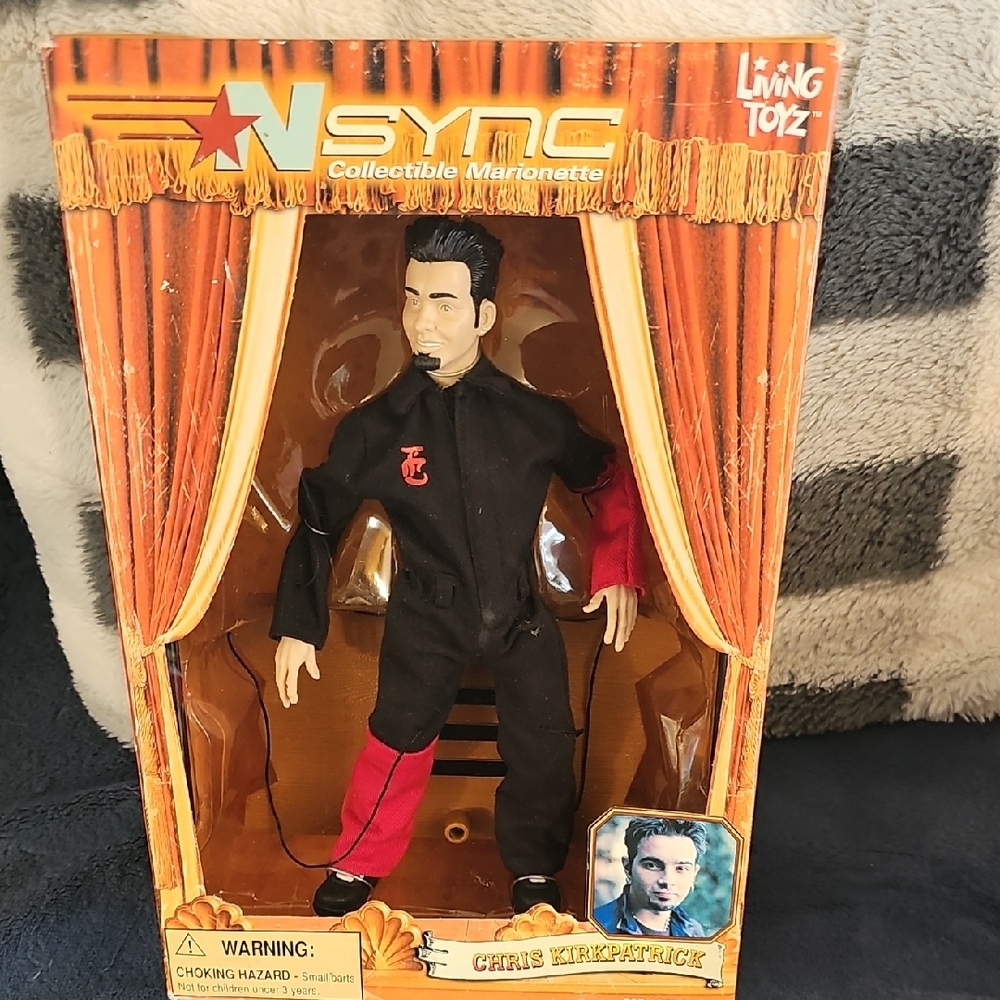 NSYNC Collectible Marionette Chris Kirkpatrick